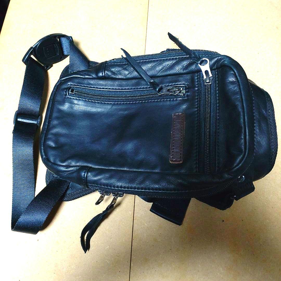 クシタニK-3578 2Wayレッグバック 本革