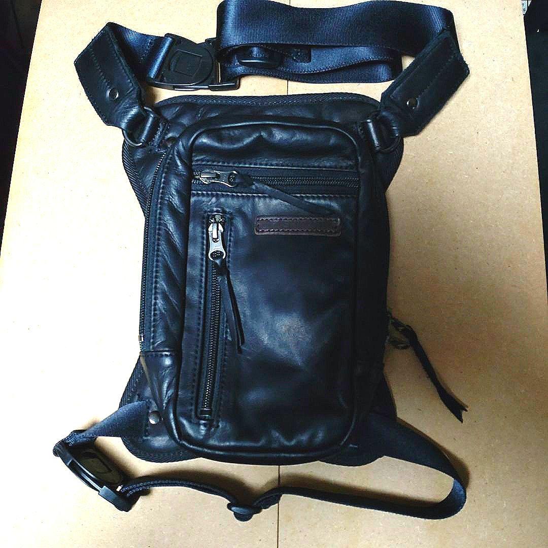 クシタニK-3578 2Wayレッグバック 本革