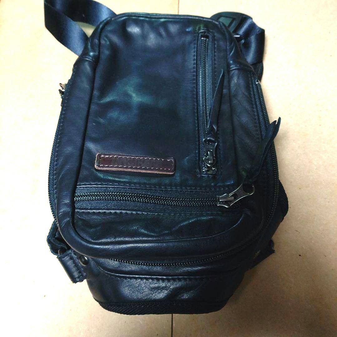 クシタニK-3578 2Wayレッグバック 本革