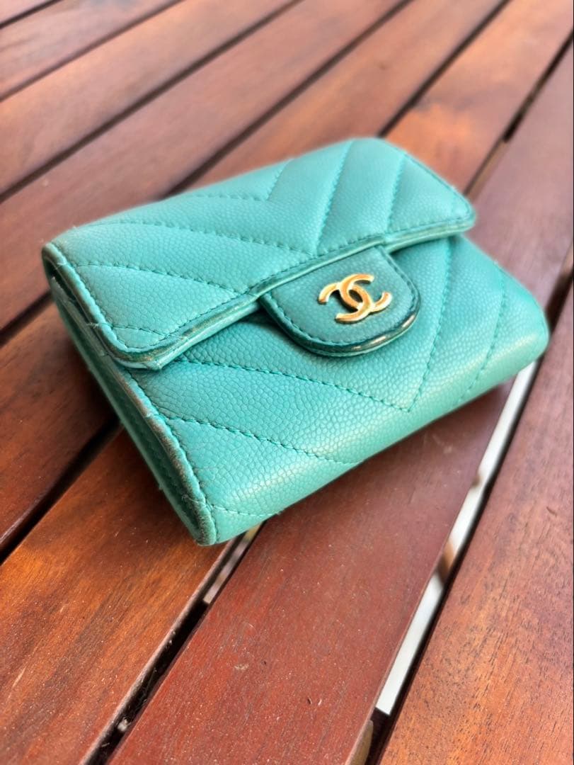 CHANEL☆シャネル三つ折り財布