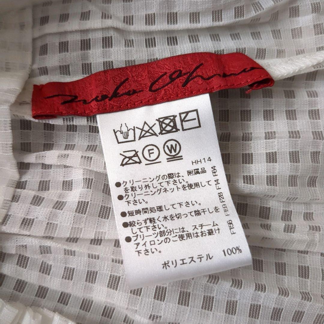 NOKO OHNO/ノコオーノ　美品　羽織り　　ビジュー　ジャケット　プリーツ