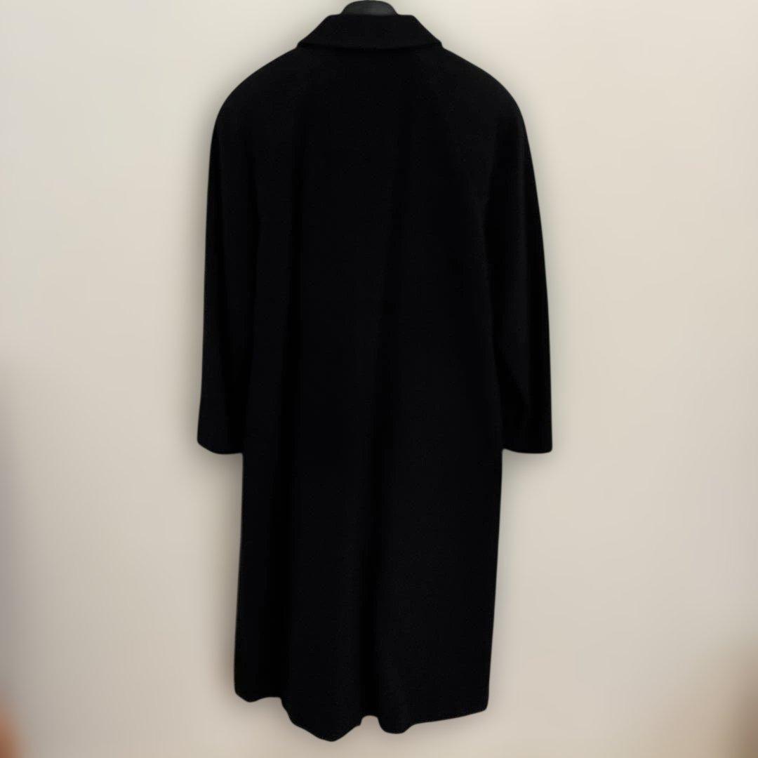 chalet blanc ブラック カシミヤ ロングコート 黒 冠婚葬祭 通勤