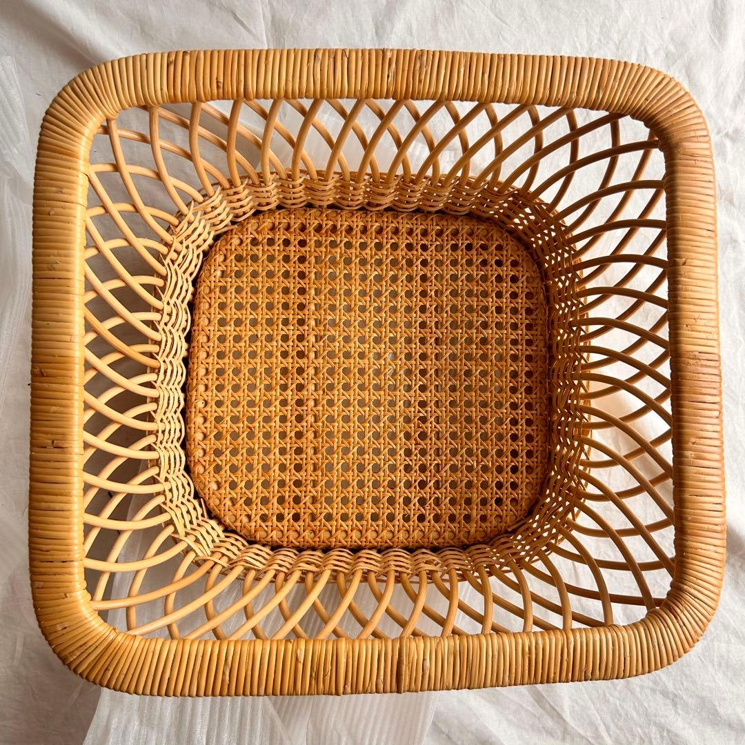 【新品】ラタンバスケット 5個セット おしゃれカゴ