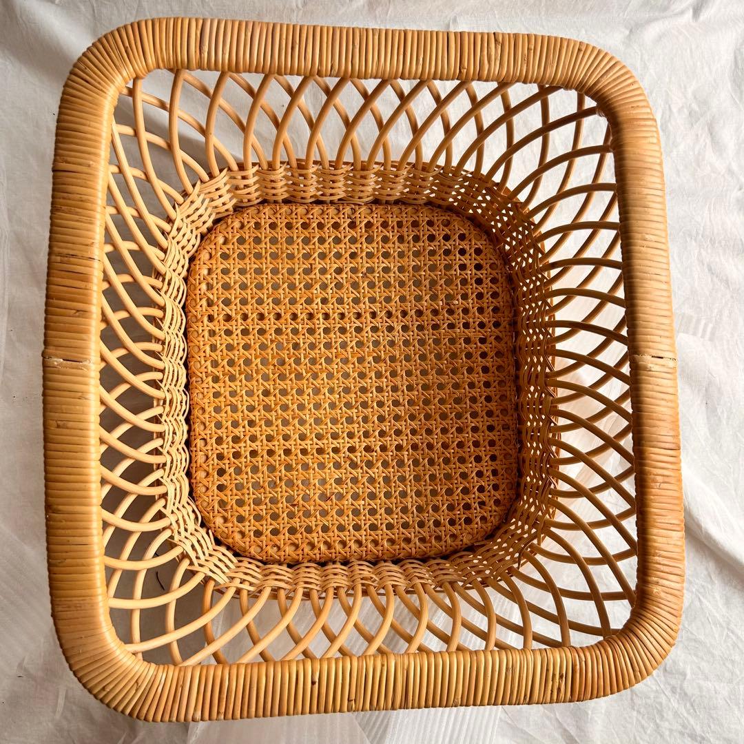 【新品】ラタンバスケット 5個セット おしゃれカゴ