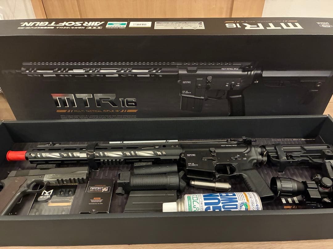 東京マルイ MTR16 ガスブローバック おまけ付き