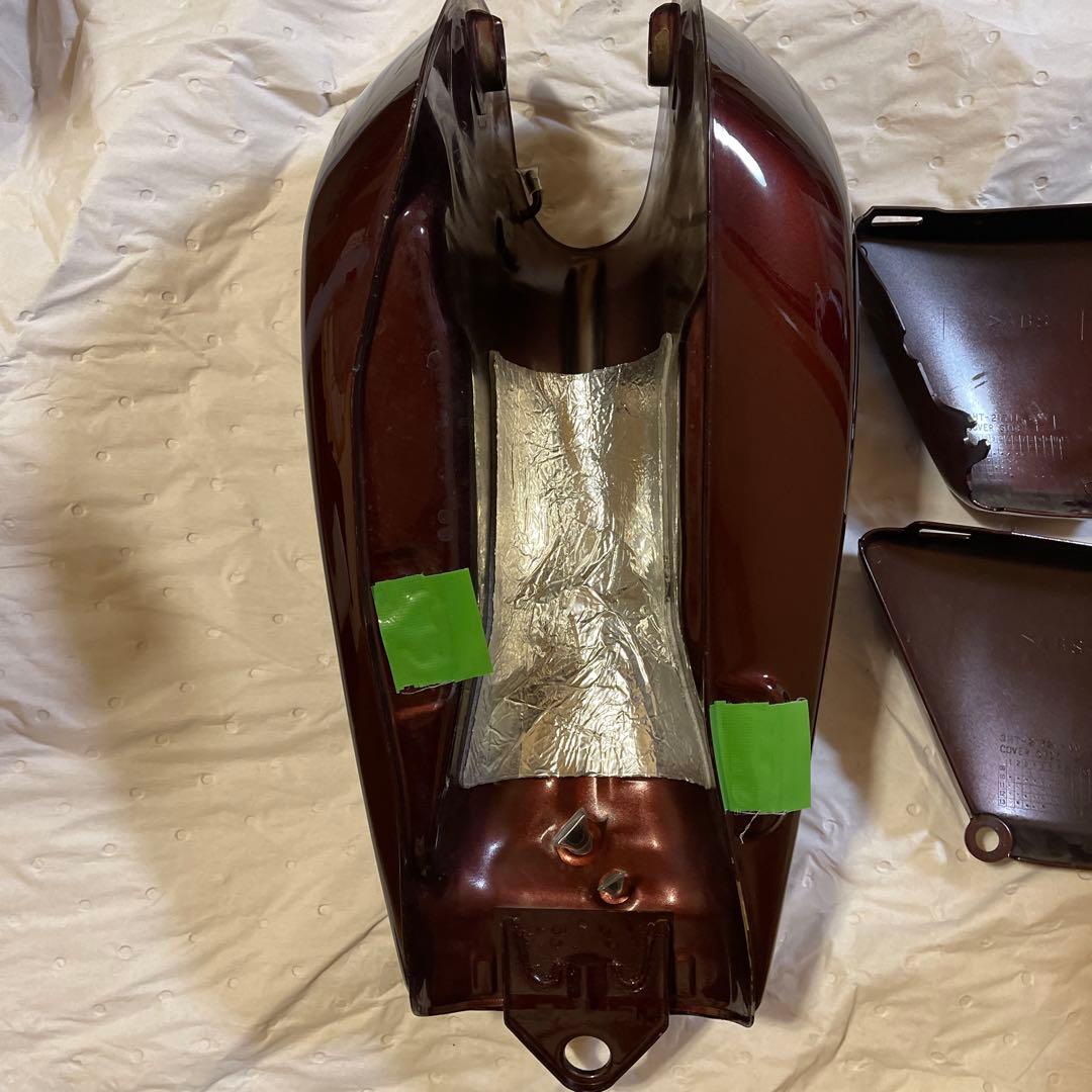 Yamaha SR ダークグレイッシュレッド 外装セット　2014年FI