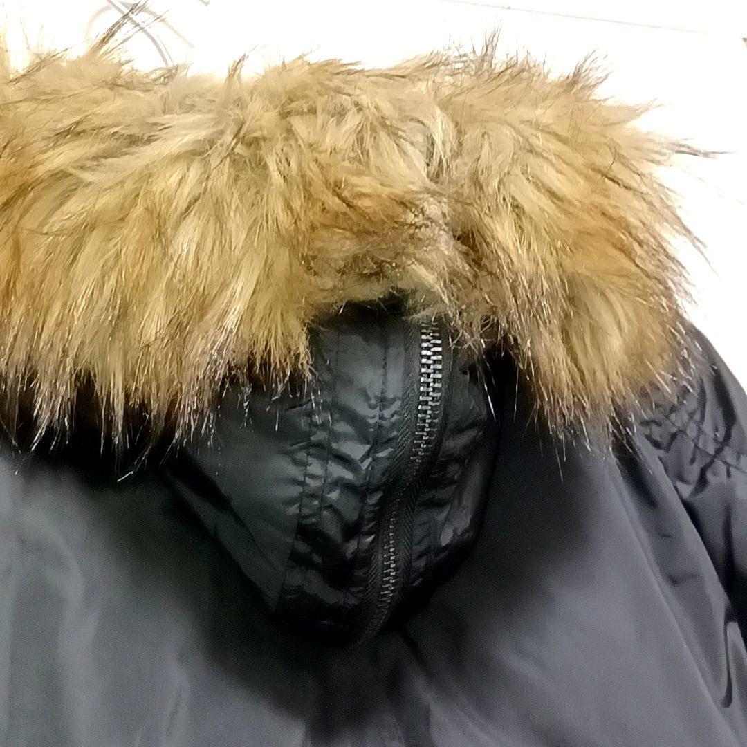 美品★DIESEL　ディーゼル　N-2B　N-3B　中綿　ミリタリー コート　黒