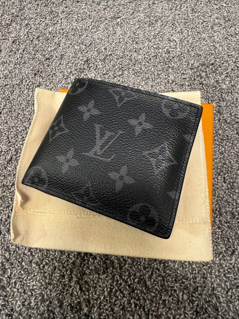 LOUIS VUITTON ポルトフォイユマルコ エクリプス 二つ折り財布