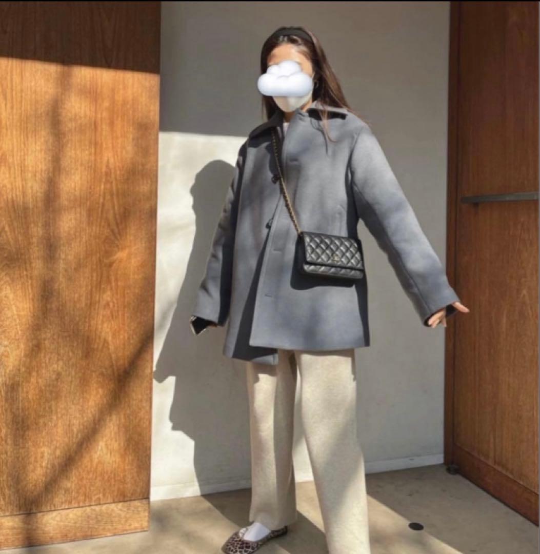 ジャケット・アウター AURALEE double cloth light melton coat