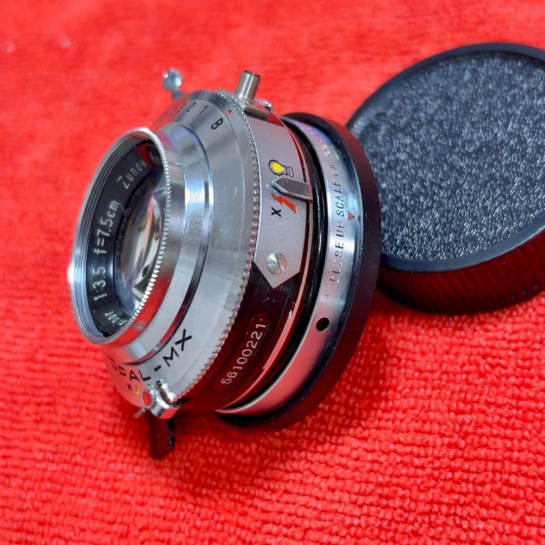 希少品❗️作例付き❗️Zunowの中判レンズ　zuminor 7.5cm f3.5