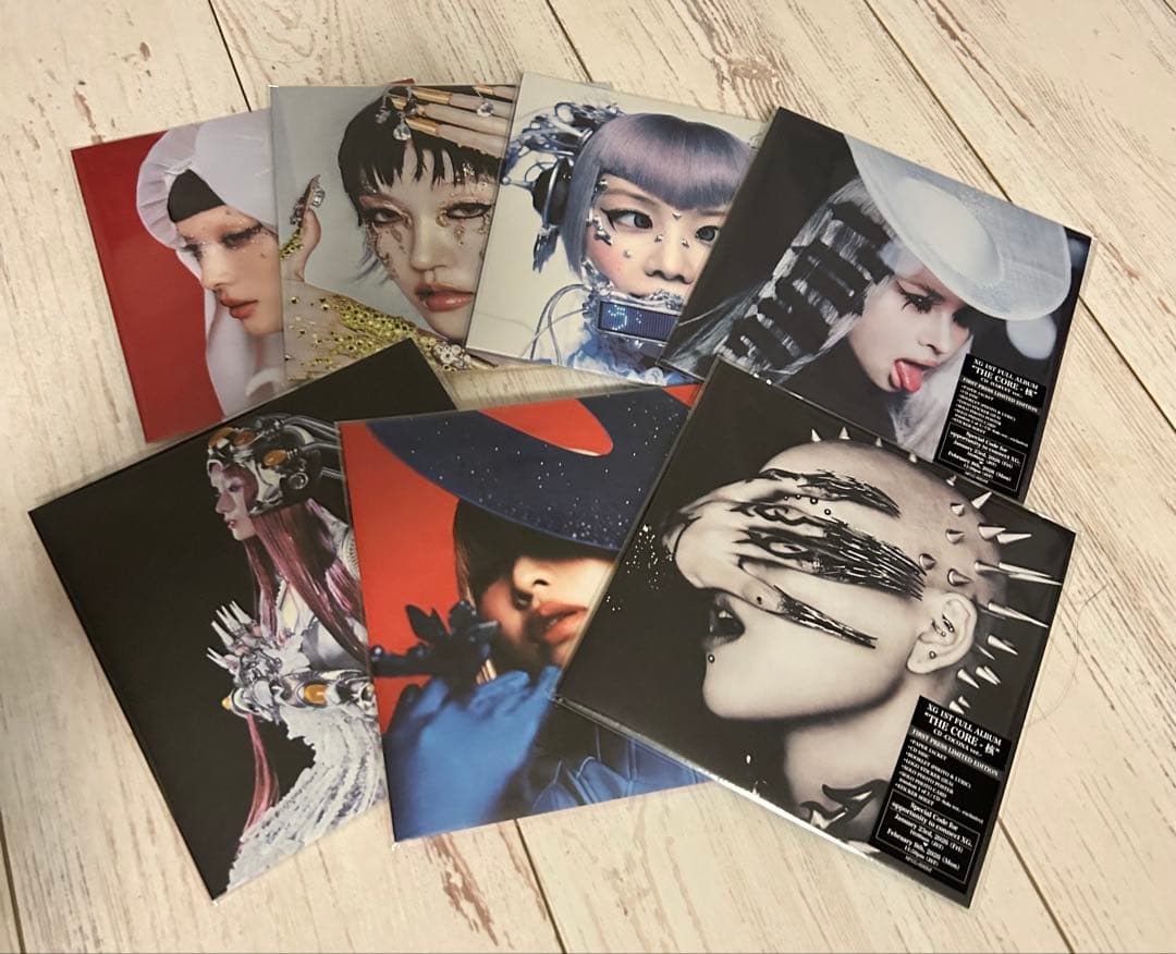 XG_1st ALBUM CORE 7枚セット