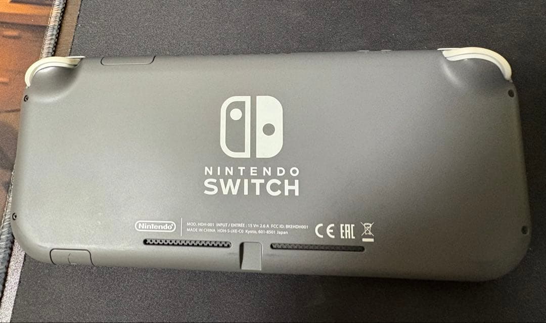 Nintendo Switch Lite グレー 画面傷あり
