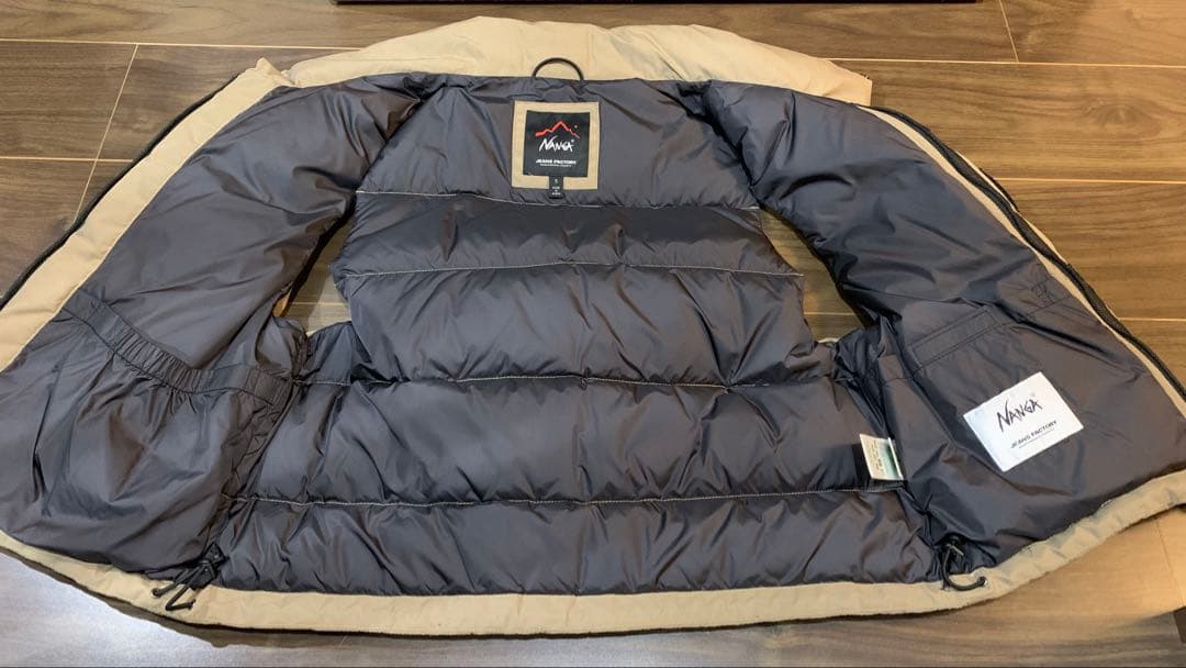 JEANSFACTORY×NANGA/別注 タキビダウンベスト　ナンガ