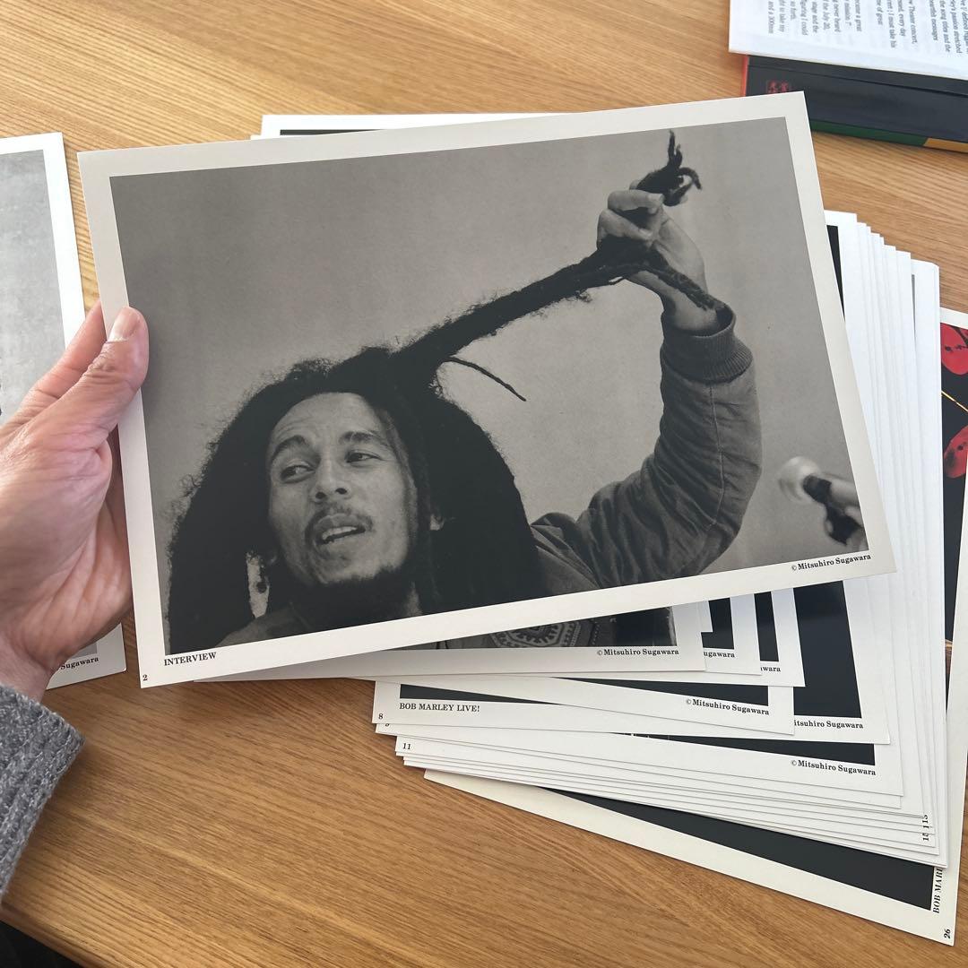 \"美品\" BOB MARLEY LIVE! 写真集
