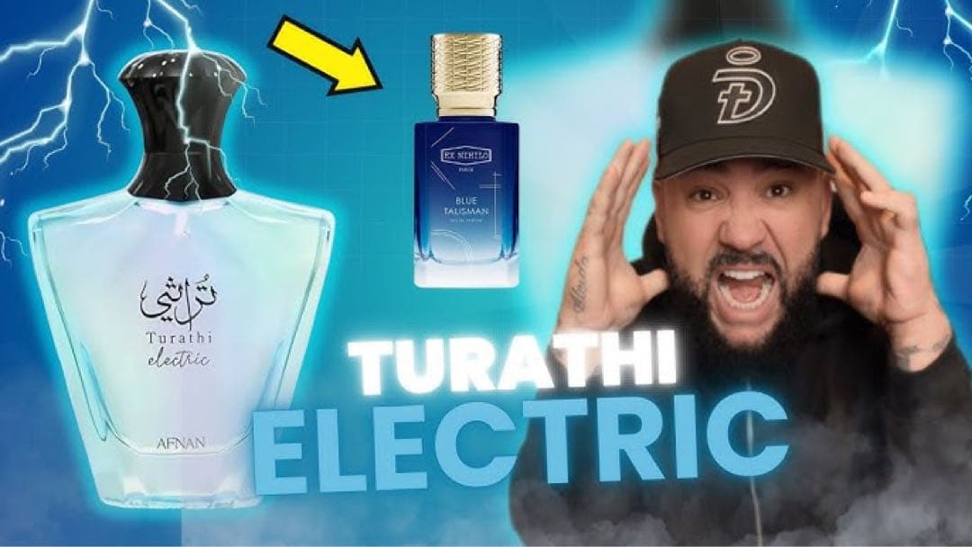 香水(男性用) Afnan Turathi Electric