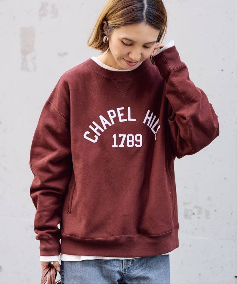 週末限定定価価格！！FRAMeWORK Champion 別注スウェット