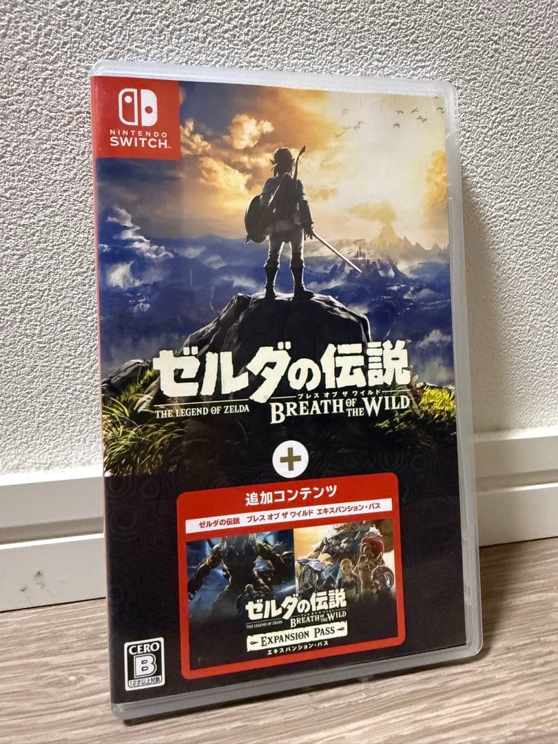 【値下げ交渉可】ゼルダの伝説 ブレスオブザワイルド + エクスパンションパス