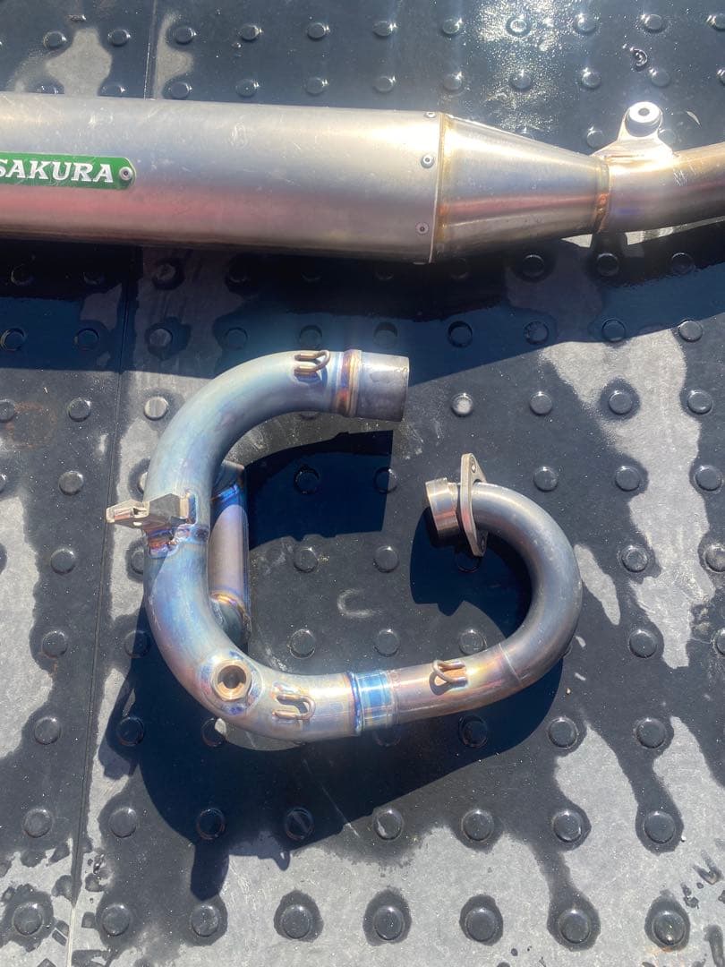 ヤマハYZ250F SAKURA チタンマフラー