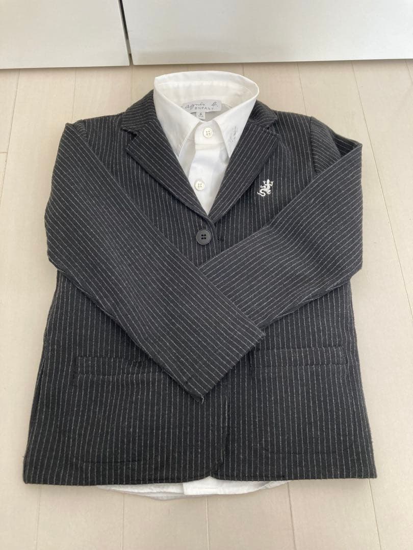 アニエスb 男子　スーツ3点セット