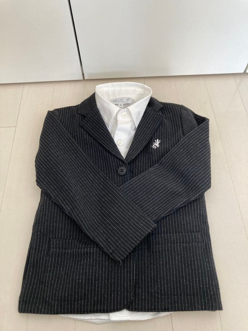 アニエスb 男子　スーツ3点セット