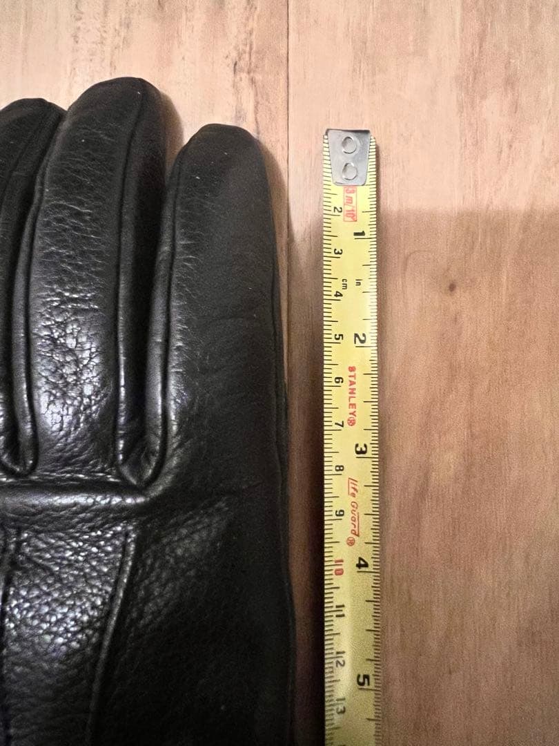 ショット　ワンスター　レザー ブラック グローブ Sサイズ　手袋　男女兼用