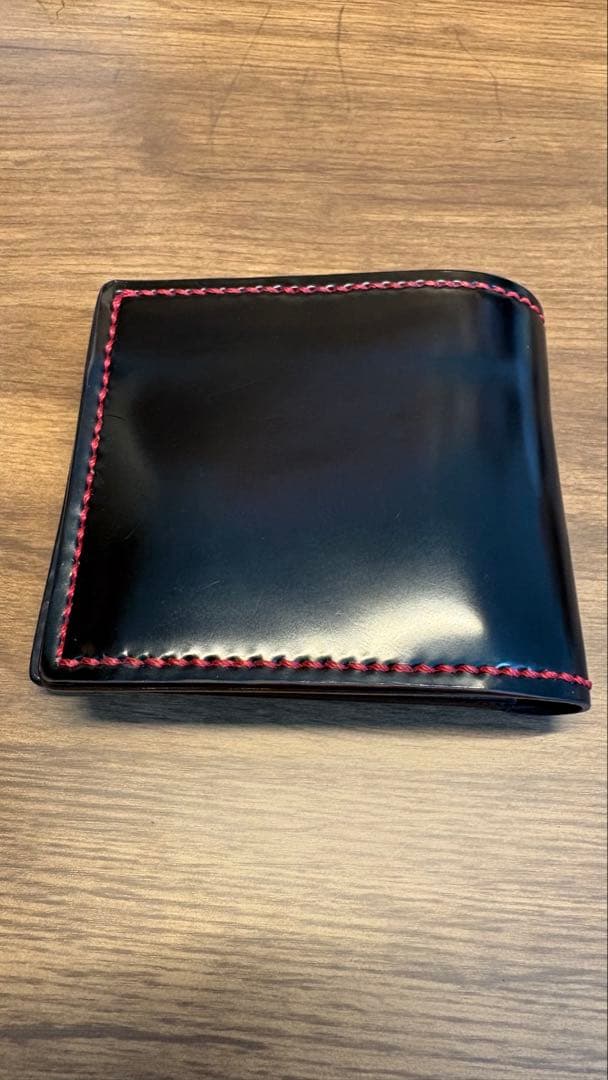 フルコードバン　手縫い　二つ折り財布