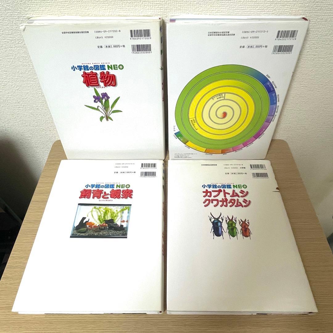 【DVD無し】小学館の図鑑neo 20冊まとめ／自由研究・知育本／図鑑中古本