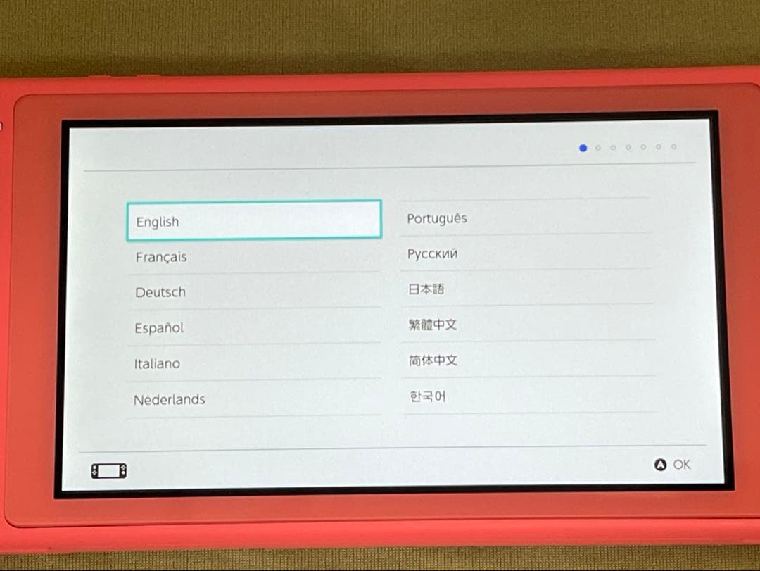 Nintendo switch Lite-しずえアロハ柄-