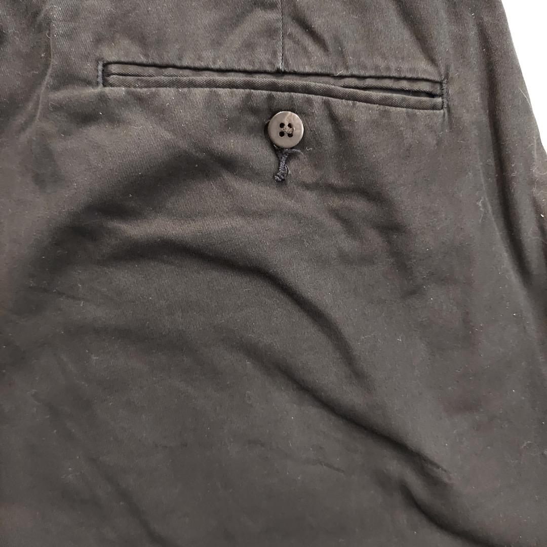 ポロバイ ラルフローレン W35 ポロチノ チノパン 古着 黒 17873