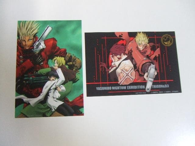 図録 内藤泰弘の世界展 公式アートブック ポストカード付き トライガン