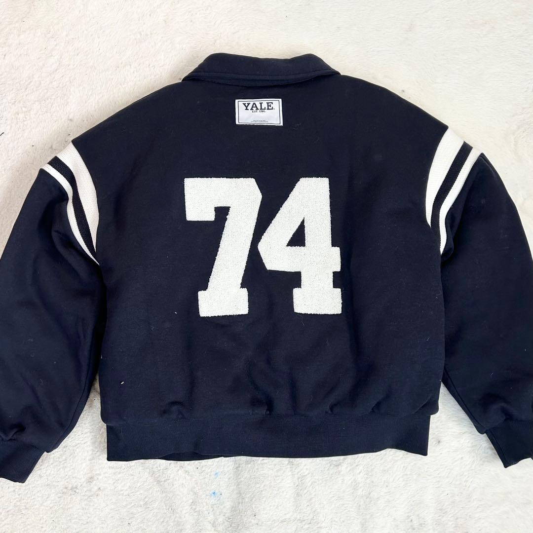 美品❗️ZARA YALE キルティングジャケット Lサイズ スタジャン 完売品