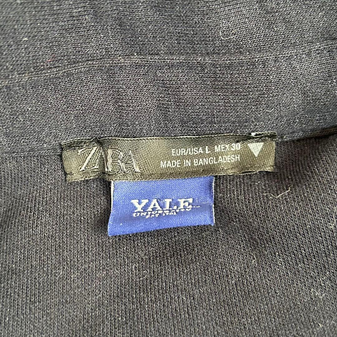 美品❗️ZARA YALE キルティングジャケット Lサイズ スタジャン 完売品