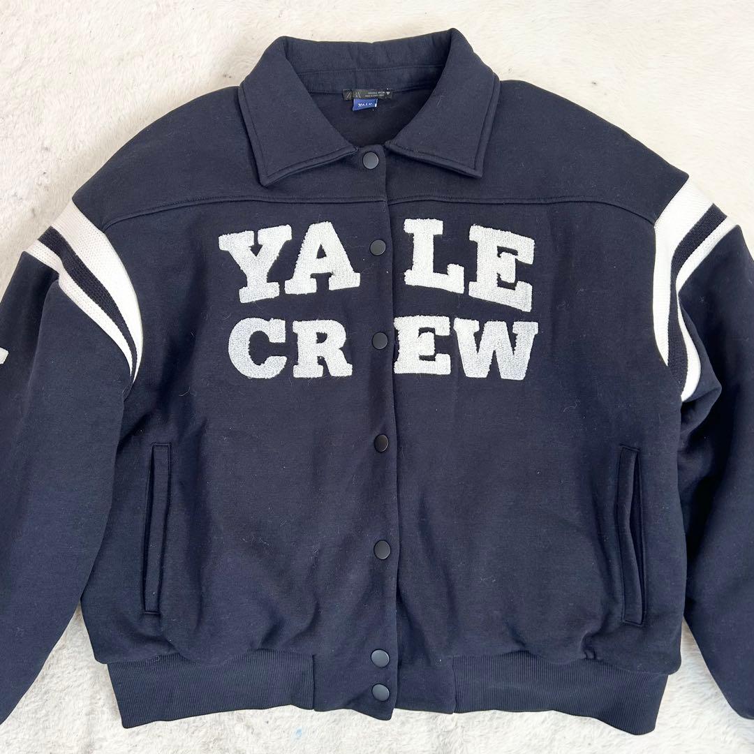 美品❗️ZARA YALE キルティングジャケット Lサイズ スタジャン 完売品