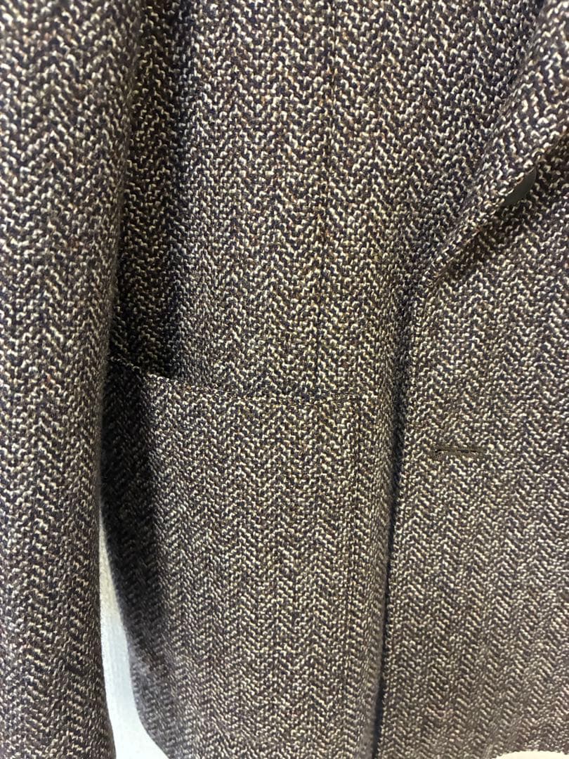 LARDINI ダブル・ツイードジャケット 44‼️