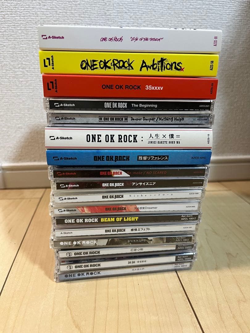 【まとめ売り】ONE OK ROCK CD 17枚セット 初回盤含む 美品