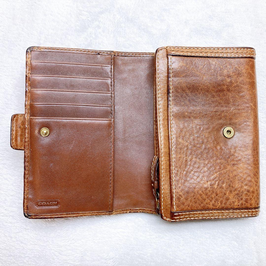 小物 Coach Soho Flap Wallet Brown Bleeker y2k