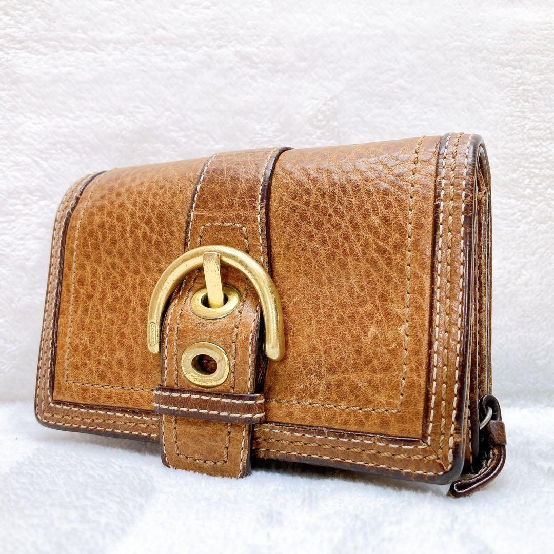 小物 Coach Soho Flap Wallet Brown Bleeker y2k