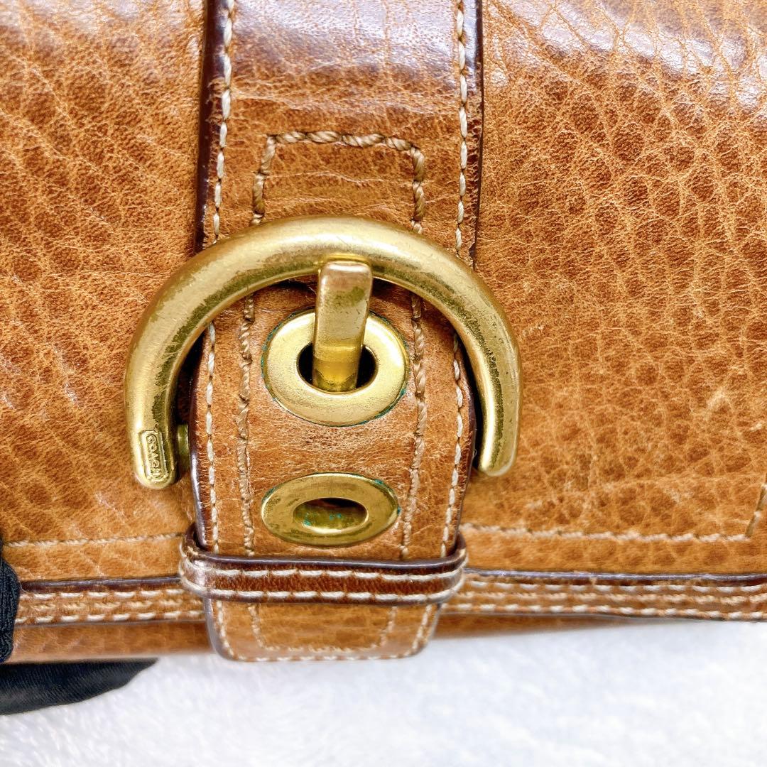 小物 Coach Soho Flap Wallet Brown Bleeker y2k