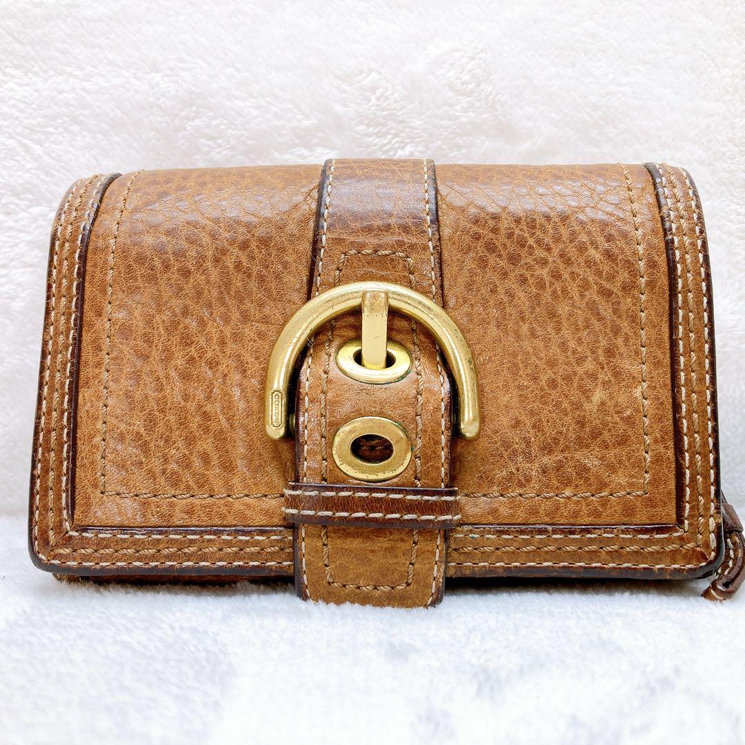 小物 Coach Soho Flap Wallet Brown Bleeker y2k