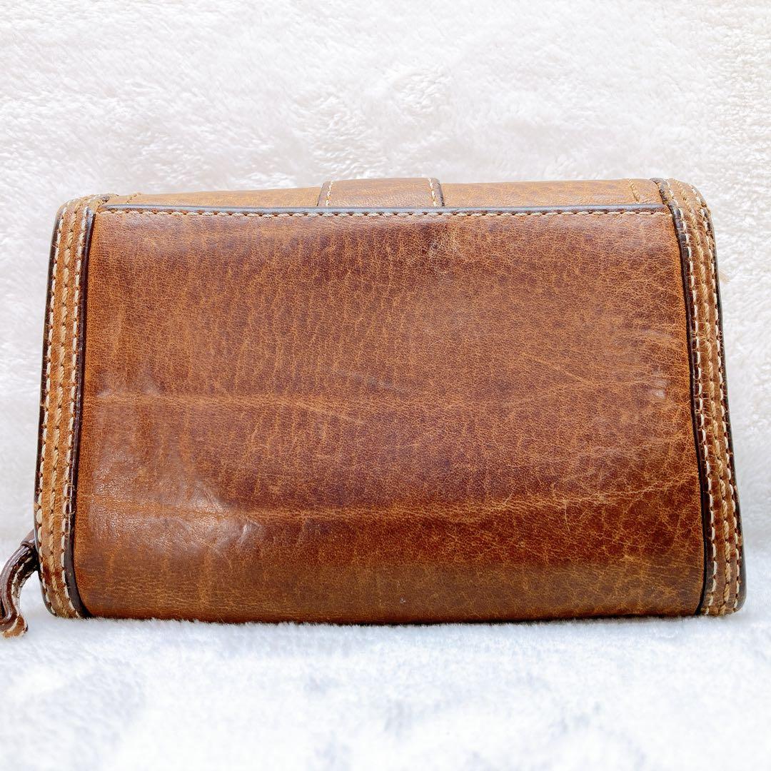 小物 Coach Soho Flap Wallet Brown Bleeker y2k