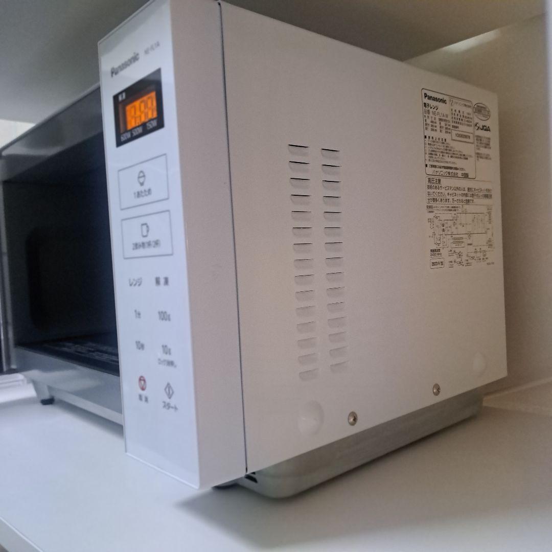 2023年製　Panasonic 電子レンジ NE-FL1A-W