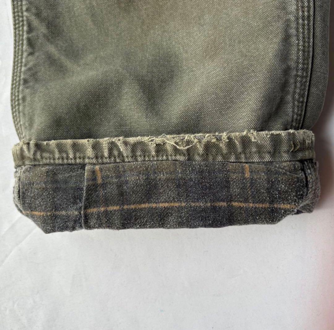 Carhartt カーハート 裏地チェック ダック ペインターパンツ 34