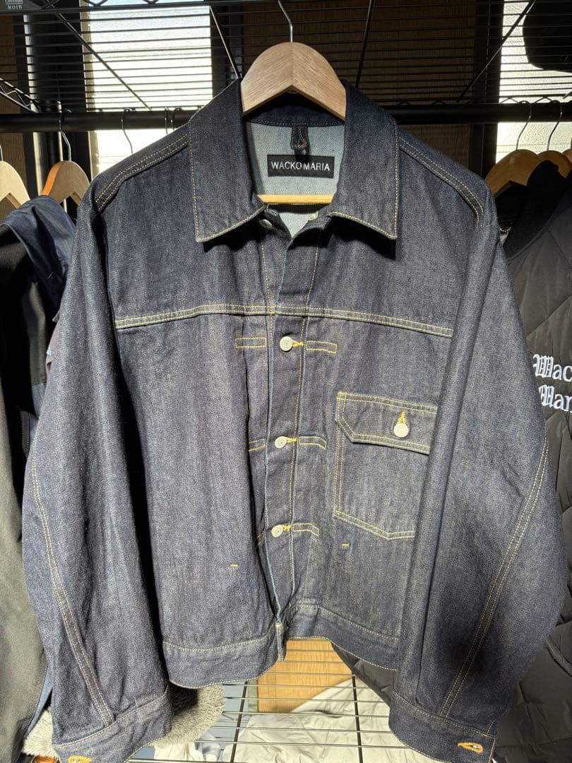 ジャケット・アウター WACKO MARIA DENIM TRUCKER JACKET