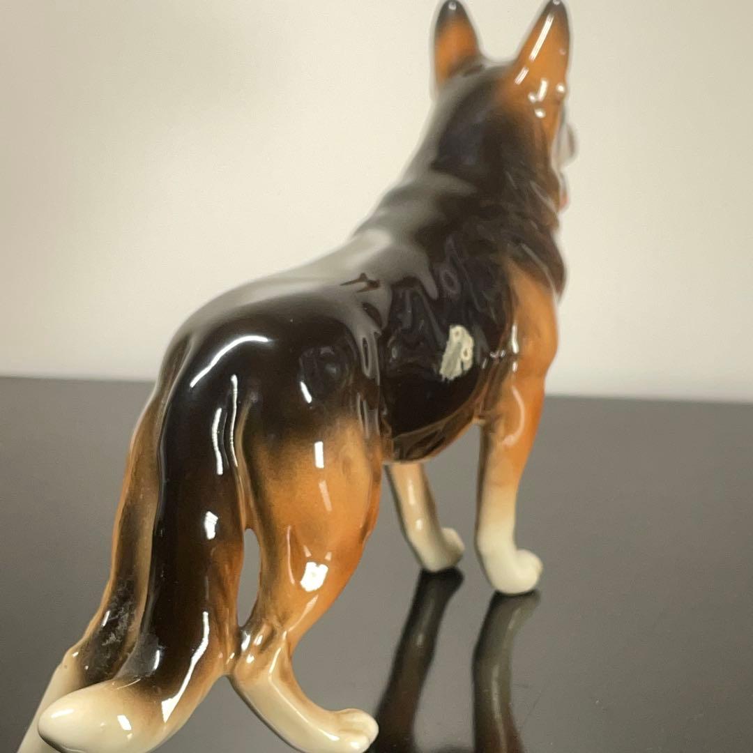 【美品・希少】加藤工芸 陶器製 犬の置物 4体セット KATO KOGEI
