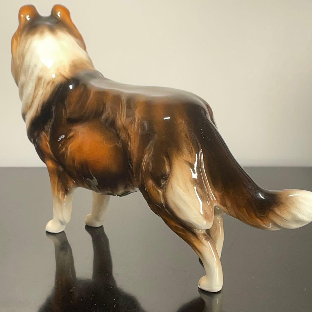 【美品・希少】加藤工芸 陶器製 犬の置物 4体セット KATO KOGEI