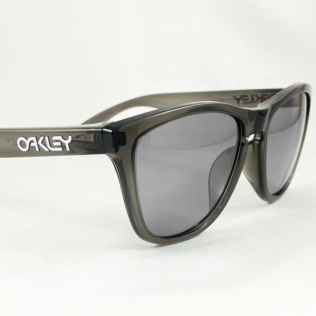 オークリーox8137-05偏光ライトグレーサングラスFrogskins