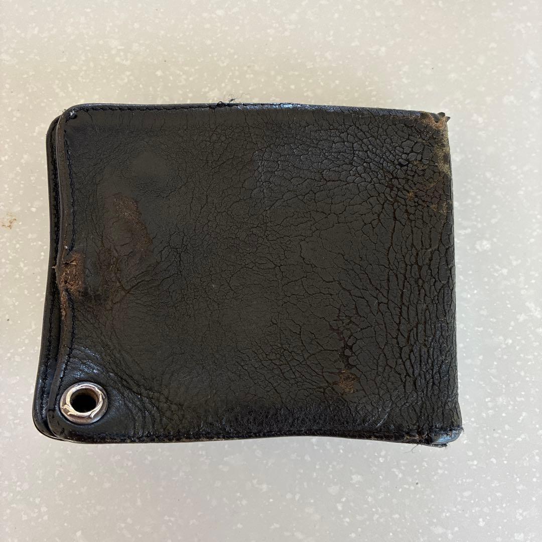 怪*ド様 クロムハーツ　二つ折り財布