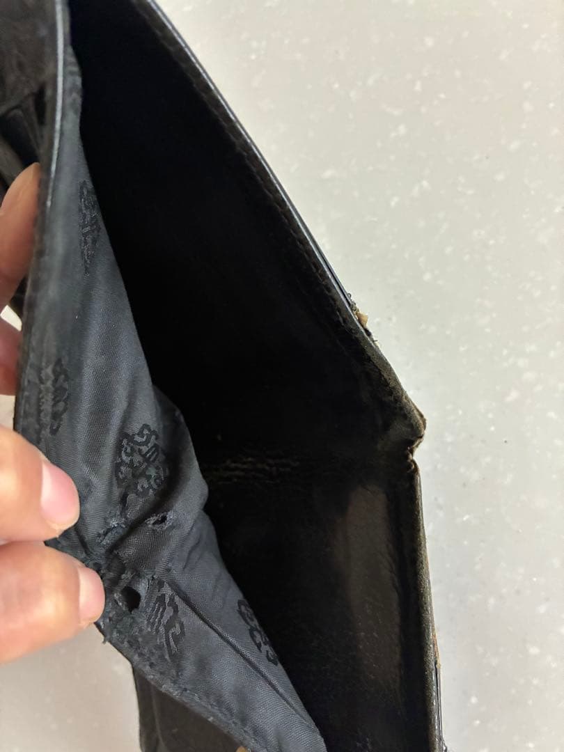 怪*ド様 クロムハーツ　二つ折り財布