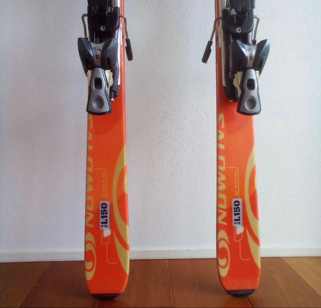 Salomon Pilot 4 オレンジスキー板