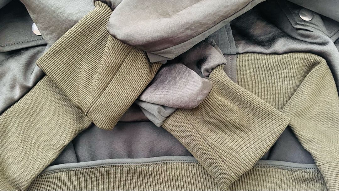 イワ 　UN3D.アンスリード　シアーコンビサテンブルゾン